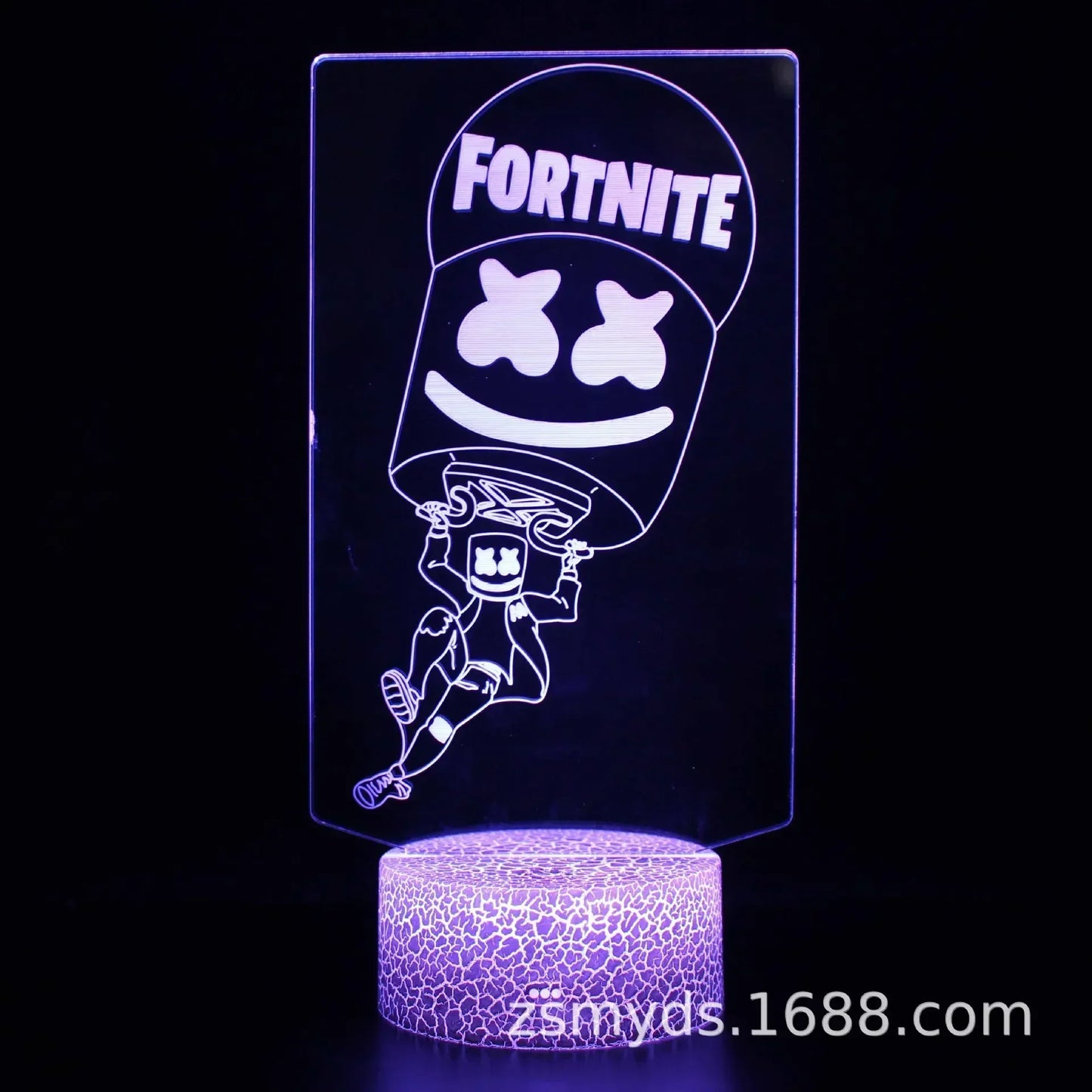 Fortnite 3D Illusion Lamp Game Setup Patterns LED Night Light Gamer Decoration Table Lamp Game Room Decor