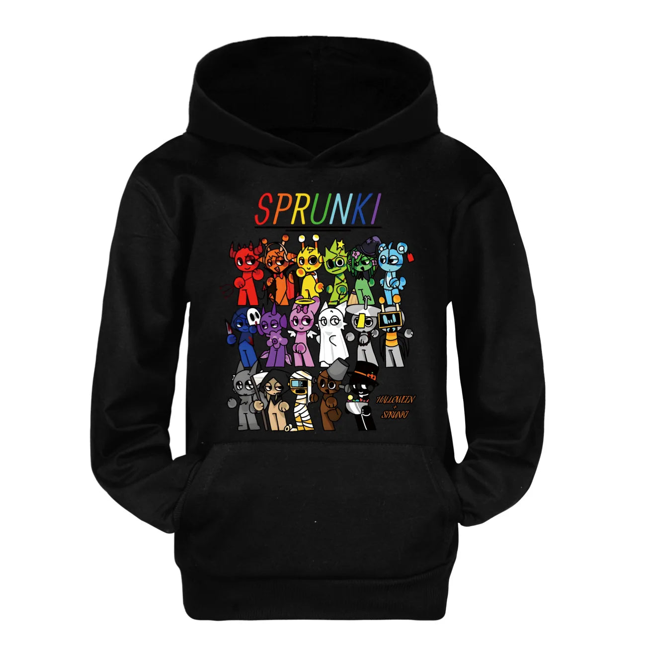 Hot Sprunki Incredibox Cartoon Hoodies Kids Coat Boys Boys Clothes Sweatshirts Pullover Outerwear Hoodie Girls  Streetwear Hoody