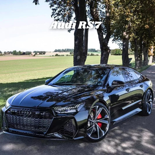 1:24 Audi RS7 Coupe Alloy Car Model Diecasts Metal Toy Sports Car Vehicles Model Simulation Sound Light Collection Kids Toy Gift