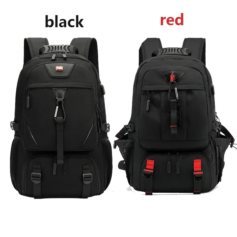 15.6/17.3" Travel Backpack Men Business Backpack School Expandable USB Bag Large Capacity Laptop Waterproof Fashion Backpack