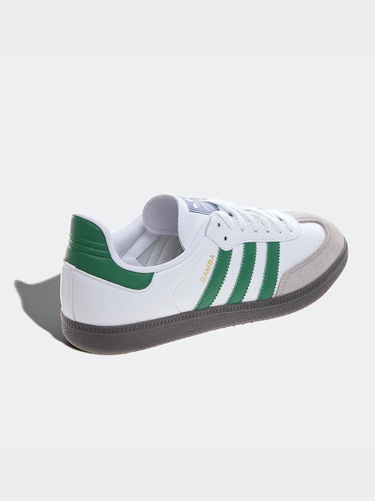 Original Adidas Clover SAMBA OG Men's and Women's Classic Sports Shoes Board Shoes sneakers