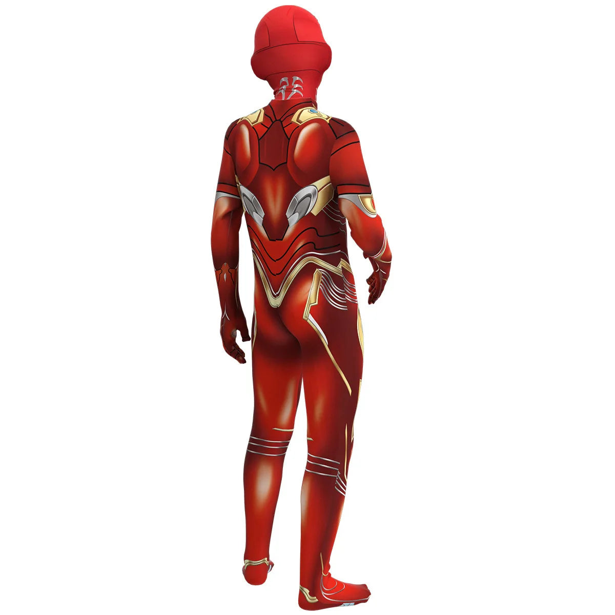 Iron Man-kostume til festpåklædning Superhelte Zentai-dragt Ironman-bodysuit Halloween-kostumer Sceneshow Jumpsuit-sæt