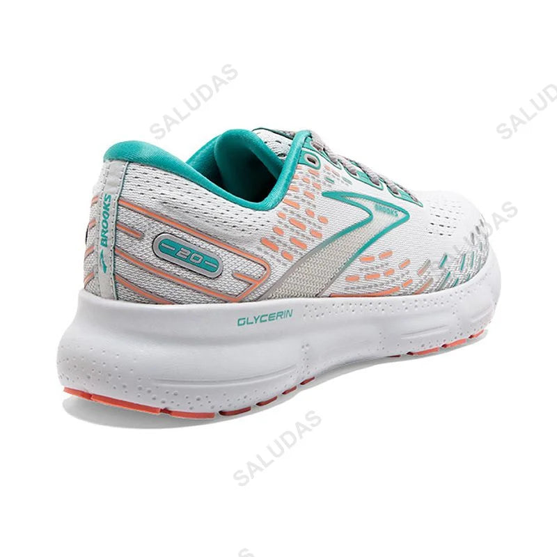 BROOKS Women Running Shoes Glycerin 20 Outdoor Casual Sneakers Non-slip