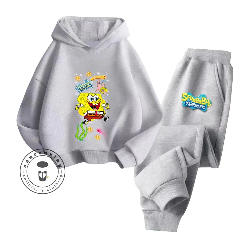 SpongeBob Kawaii Hoodie Keep Your Little Ones Warm This Winter Anime-Inspired Styles in 7 Different Colors and Soft Long Sleeves