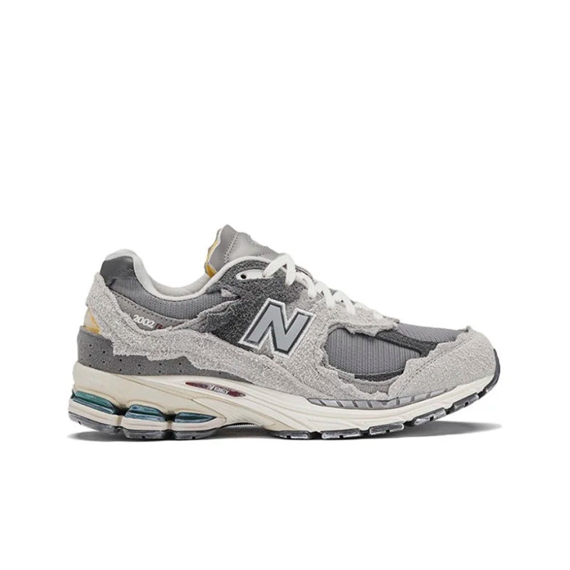 Original New Balance NB 2002R Retro All-fit Shock-absorbing Wear-resistant Running Shoes Unisex Rain Ash Sneakers M2002RDA