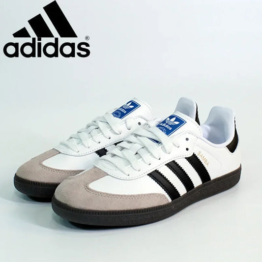 Adidas Clover Men's and Women's Shoes Classic Retro Lightweight SAMBA German Training Shoes Sports Shoes sneakers