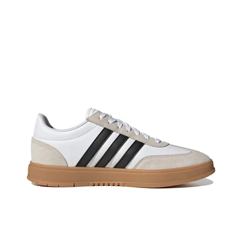 Adidas neo Gradas anti-slip wear low top men's and women's skate shoes white gray black