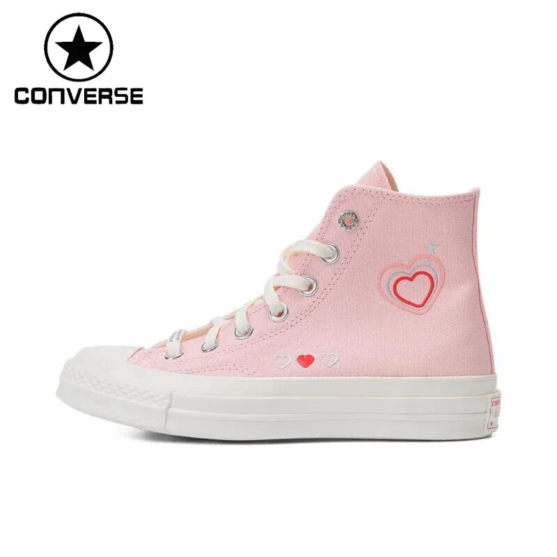 Original New Arrival Converse Chuck 70 Damer Skateboarding Sko Canvas Sneakers