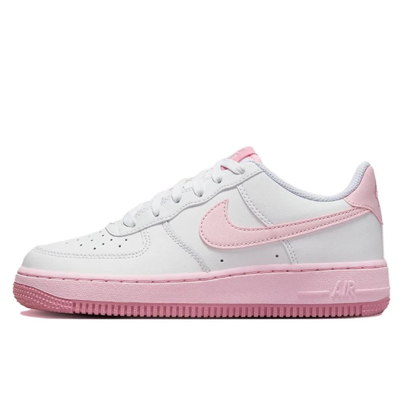 Nike Air Force 1 07 Mænd Kvinde Skateboarding Sko Klassikere Sort Hvid Ægte læder Skridsikre Komfortable Af1 løbesneakers