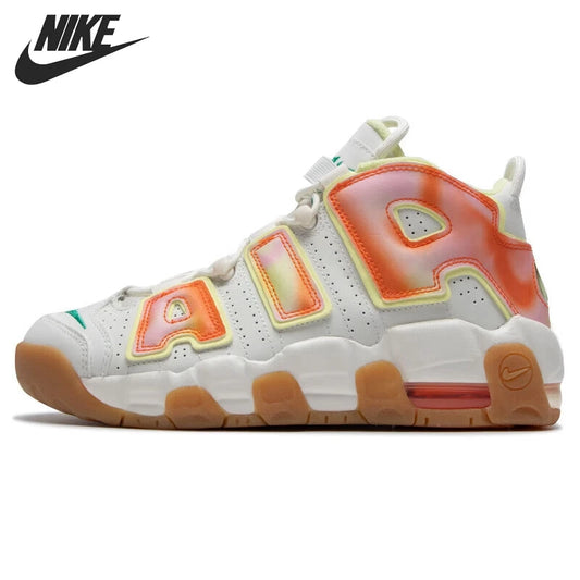 Original New Arrival NIKE AIR MORE UPTEMPO (GS) Kids Skateboarding Shoes Children Sneakers