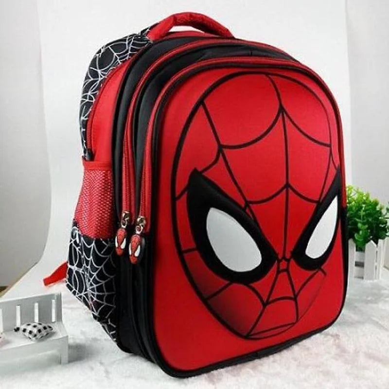 Disney Children's Schoolbag Captain America Teen Girl Schoolbag Iron Man Bumblebee Pattern Marvel Hero Schoolbag Boy Gift