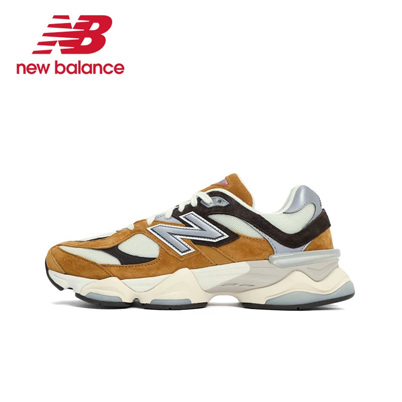 Original New Balance NB 9060 "sea salt "Low-Top Athleisure Shoes in Light Gray Men's and Women's Unisex Sneakers U9060MAC