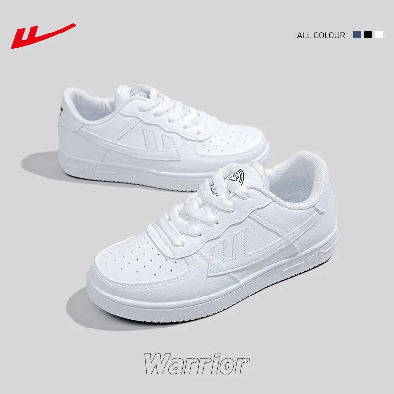 WARRIOR AF1 Style White Skate Shoe for Women