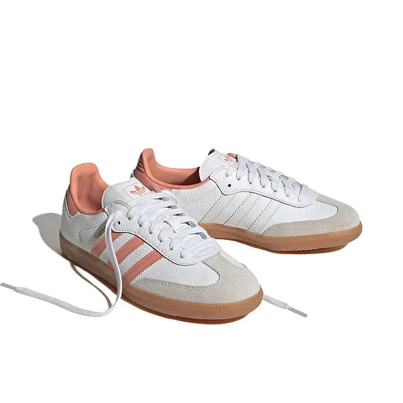 Adidas-Authentials Samba Chaussures de Skate Basses et Confortables, Unisexe, Couleur Rose, ChimLightweight, pour Homme et Femme