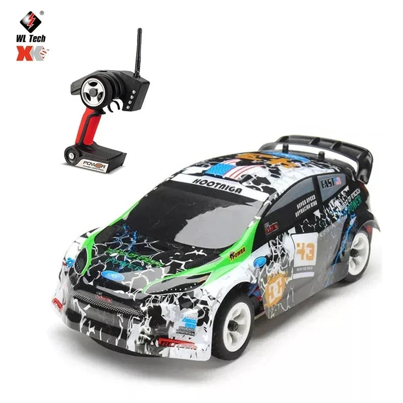 WLtoys K989 K969 Remote Control Four-Wheel Drive Car Charger Electric Toys Mini Race Car 1:28-Ratio High-Speed Off-Road Vehicle