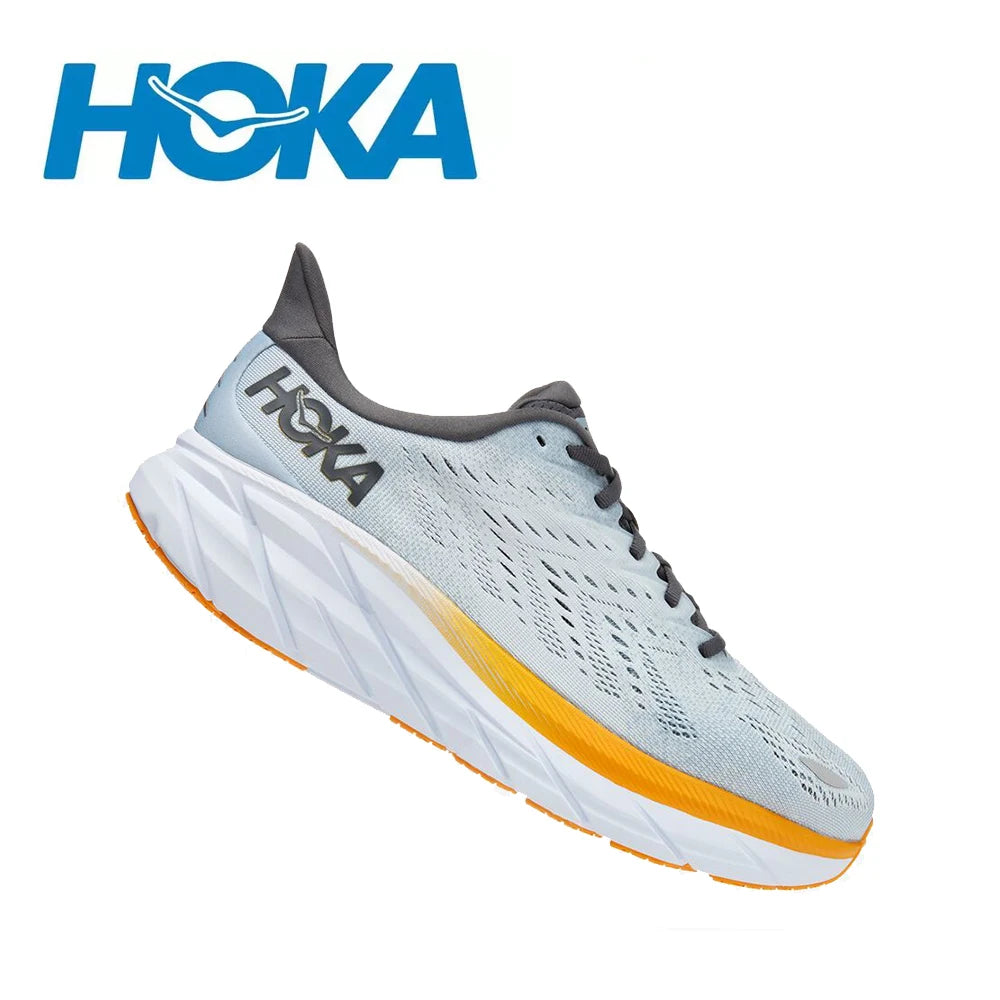 Trainer Sneakers Hoka Clifton 8 Running Shoes Men's and Women's Lightweight Cushioning Marathon Absorption Highway