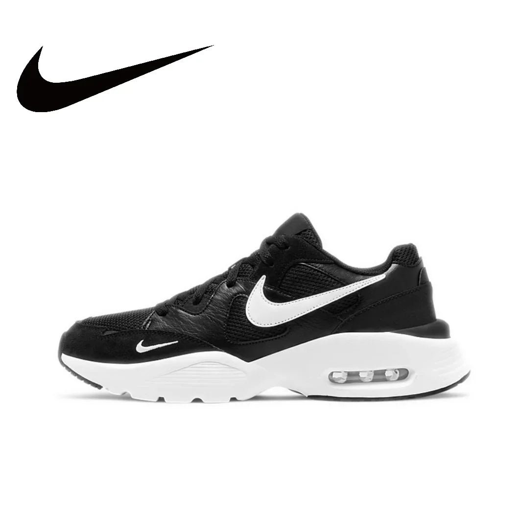 Nike Original Air Max Fusion Low Retro Classic Running Shoes Men's and Women's Comfortable Breathable Sneakers White