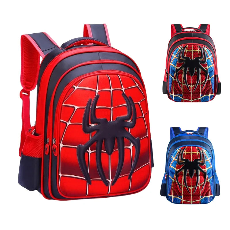 Spider King 3D Kids Backpack - Durable and Stylish Design!