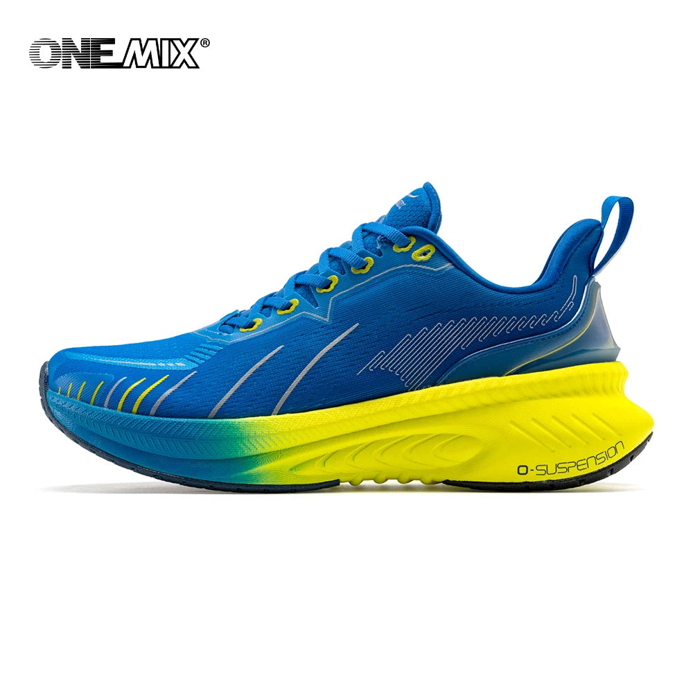 ONEMIX Motion Road Running Shoes for Men Air Cushion Outdoor Sport Trail Shoes Male Trainers Summer Jogging Shoes Women Sneakers