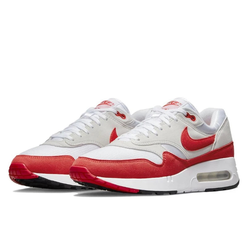 Nike Air Max 1 Mænd Kvinde Løbesko Mesh Åndbar Komfortabel udendørs Unisex ruskind Sports Causal Sneakers