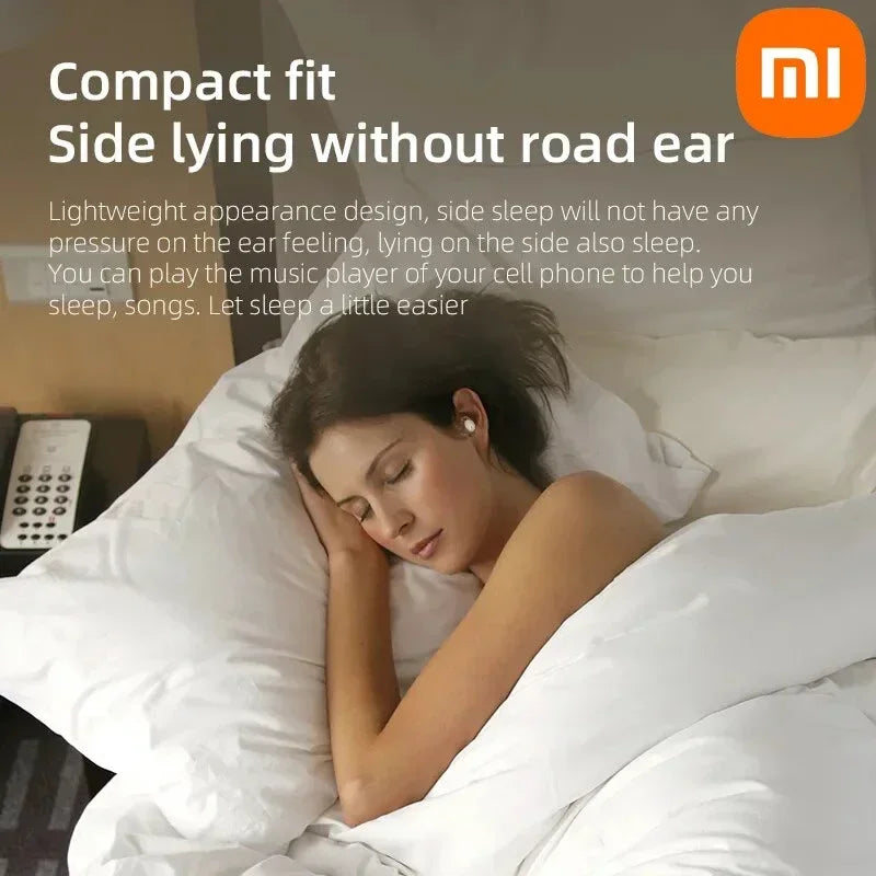 Xiaomi Sleeping Earbuds Wireless Headphones Bluetooth 5.3 Earphones Invisible Noise Reduction Comfortable TWS Headset for IPhone