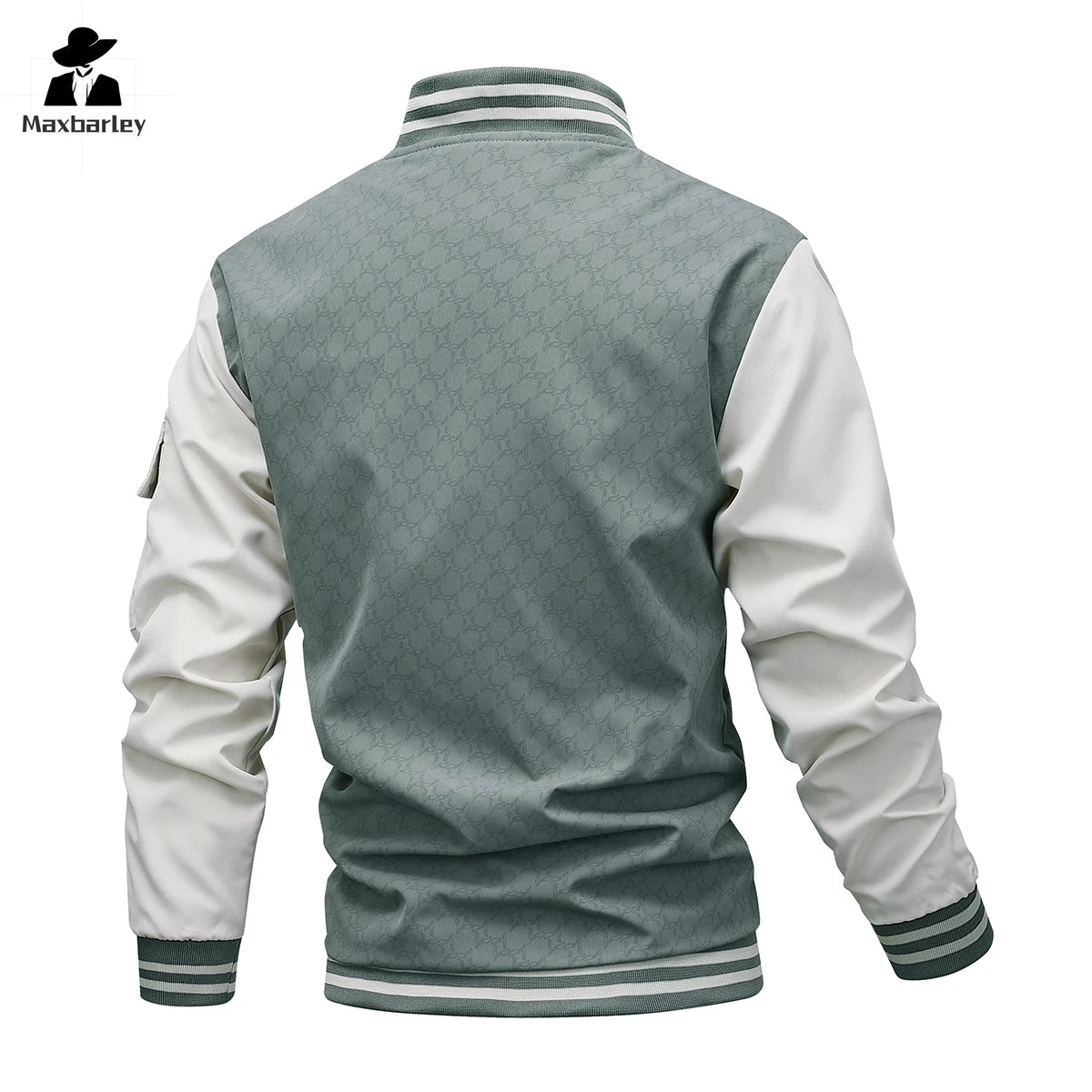 2024 New Jacket Men's Fashion Casual Slim Baseball Suit Coat Spring And Autumn High Quality Stitching Boxing Windproof Jacket