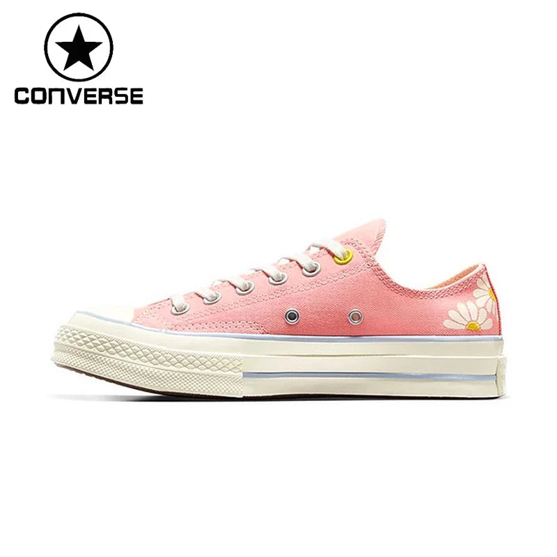 Original New Arrival Converse Chuck 70 Damer Skateboarding Sko Canvas Sneakers