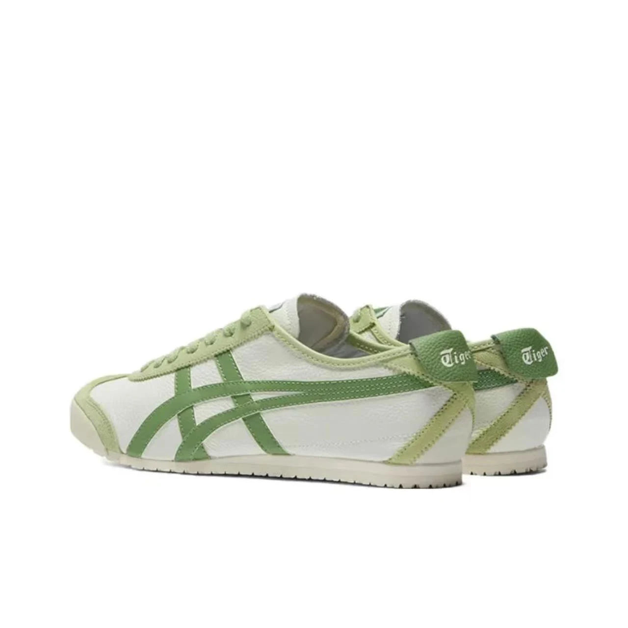 Asics Onitsuka Tiger MEXICO 66 Running Shoes Classic Women Men Lightweight Sneaker White Green