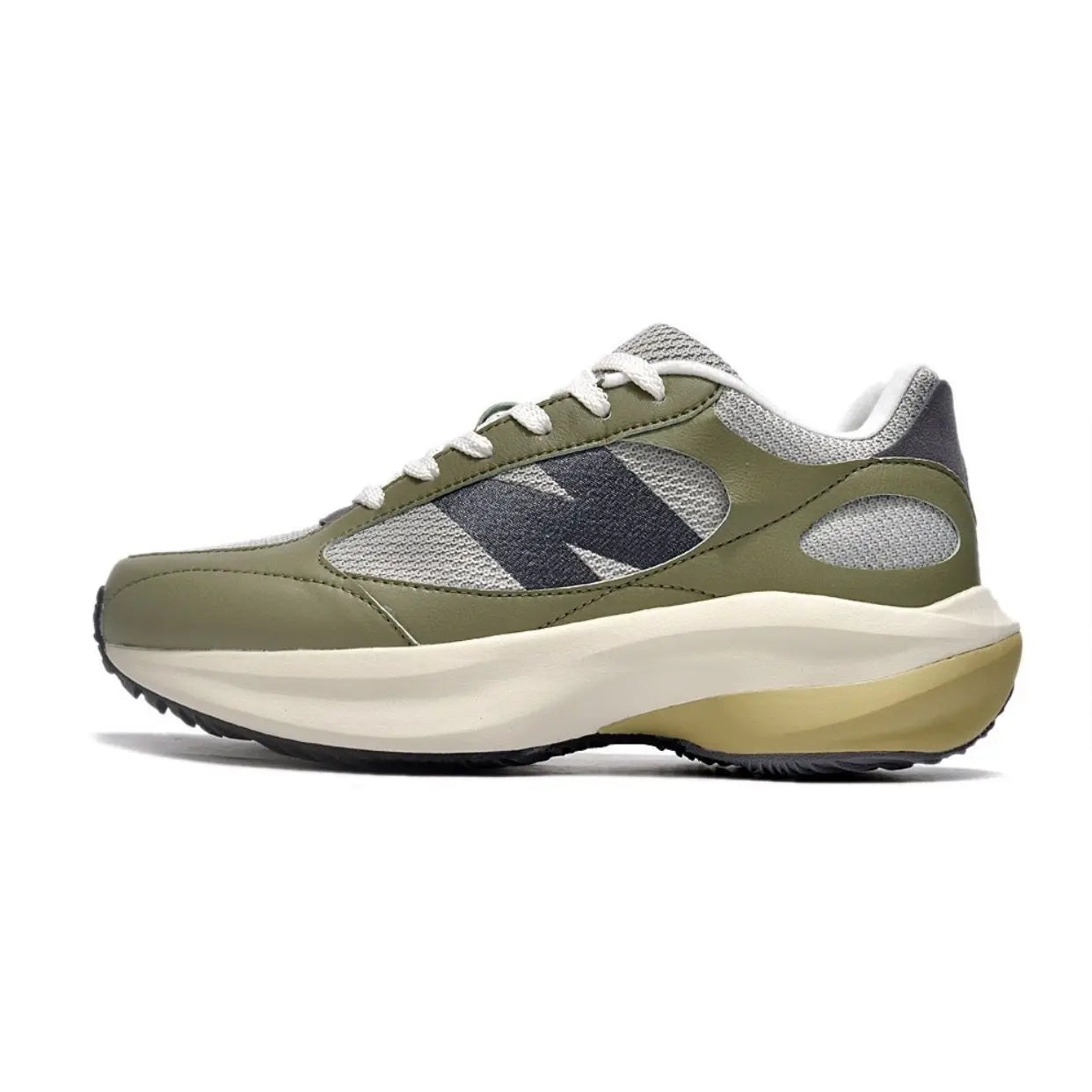 New Balance NB Warped Runner Thick Sole Walking Dad Shoes Height Increased Unisex Shockproof Durable Clunky Sneakers