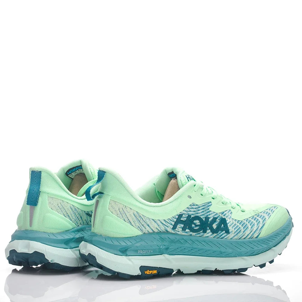 HOKA Mafate Speed ​​4 Kvinder og Mænd Grøn Lime Skridsikker Slidfast Letvægts Mesh Casual Sneakers Sko 1129930-LGOM