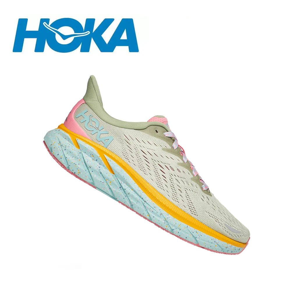 New Hoka Clifton 8 Running Shoes Mens and Women's Lightweight Cushioning Marathon Absorption Breathable Highway Trainer Sneakers