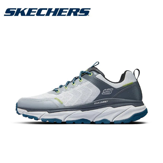 Skechers Shoes for Men "D'LUX JOURNEY" Urban Outdoor Shoes, Lightweight, Shock-absorbing, Comfortable, Breathable Man Sneakers