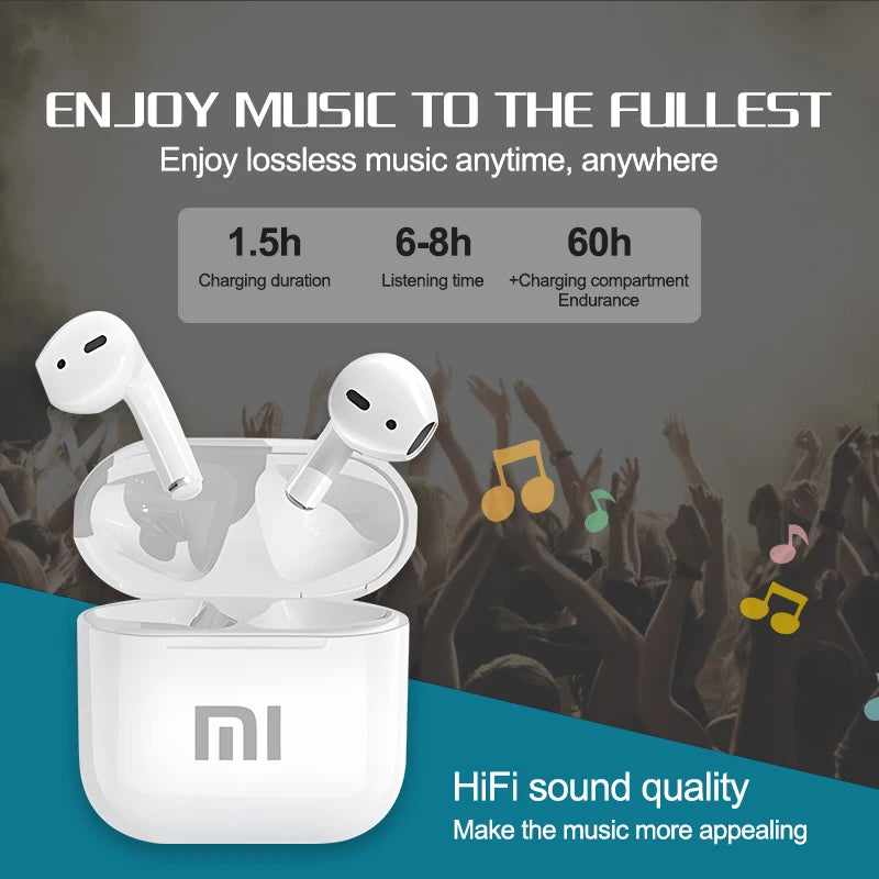 Xiaomi AP05 True Wireless Earphone Buds5 HIFI Stereo Sound Bluetooth 5.3 Headphone