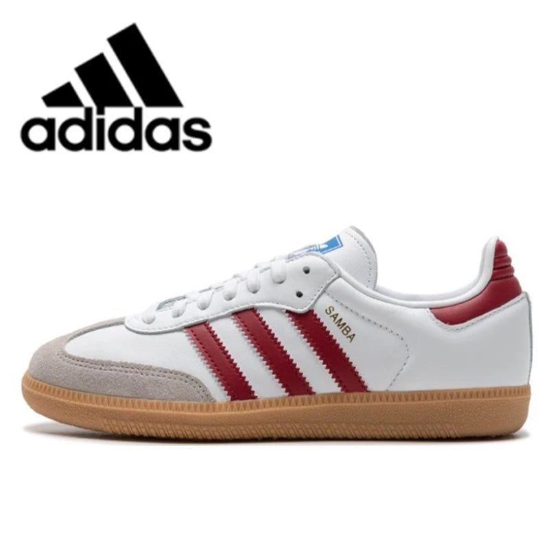 Wales bonner X adidas Samba originals Unisex  Fashion Outdoor  Adidas Sneakers