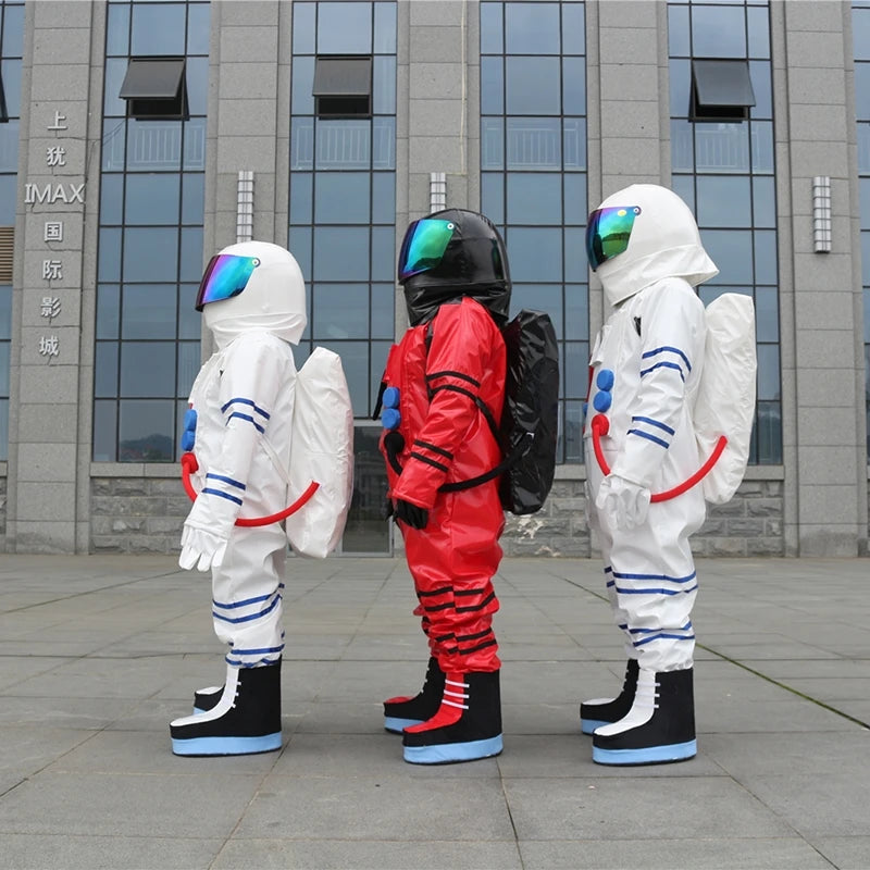 Hot Sale High Quality Space Mascot Costume Astronaut Suit Halloween Birthday Party With Backpack Glove Shoes Performance Outfits