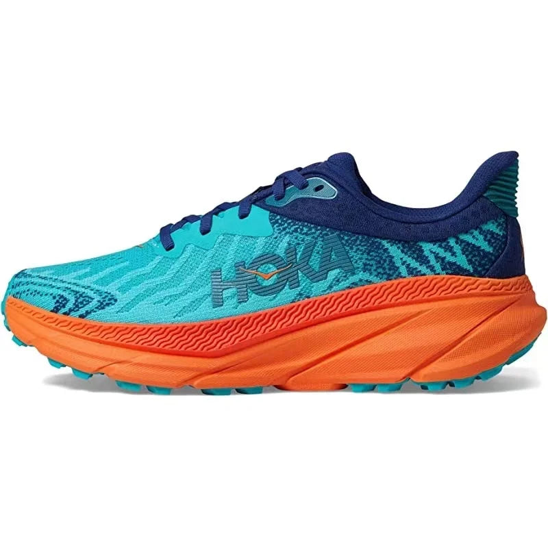 HOKA Challenger 7  Men Running Shoes Outdoor Road Sneakers Cushioning Elasticity Marathon Shoes Trail Trekking Tennis Sneakers