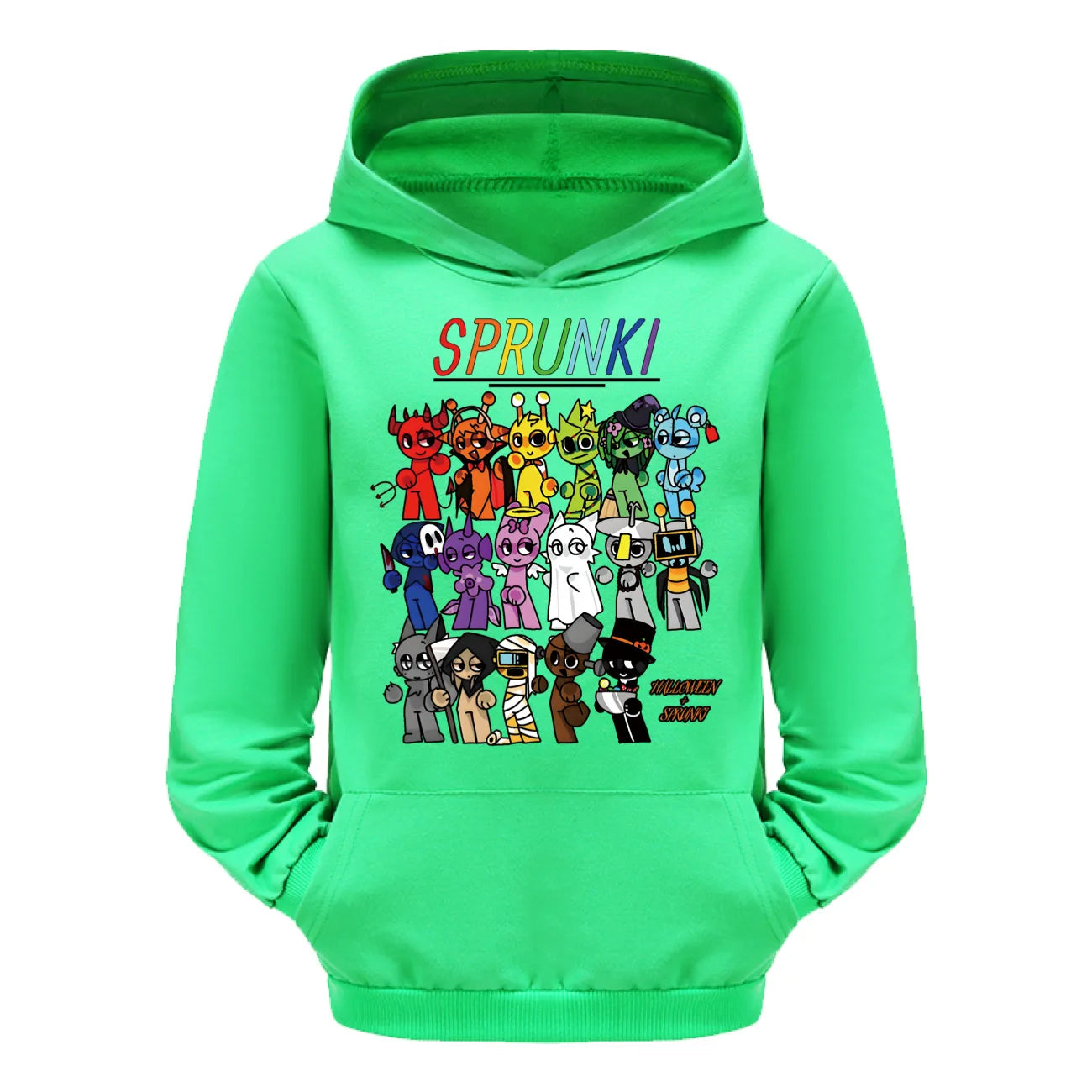 Hot Sprunki Incredibox Cartoon Hoodies Kids Coat Boys Boys Clothes Sweatshirts Pullover Outerwear Hoodie Girls  Streetwear Hoody