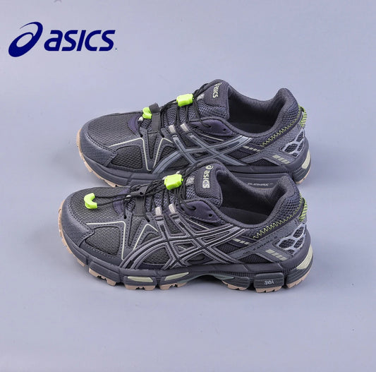 Asics GEL8 GEL Kahana 8 Black Grey Green Classic Running Shoes