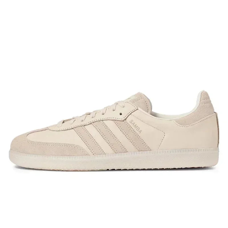 Adidas-Original Samba Team Low Skateboard Chaussures pour Hommes et Femmes, Unisexe, Rouge, Blanc