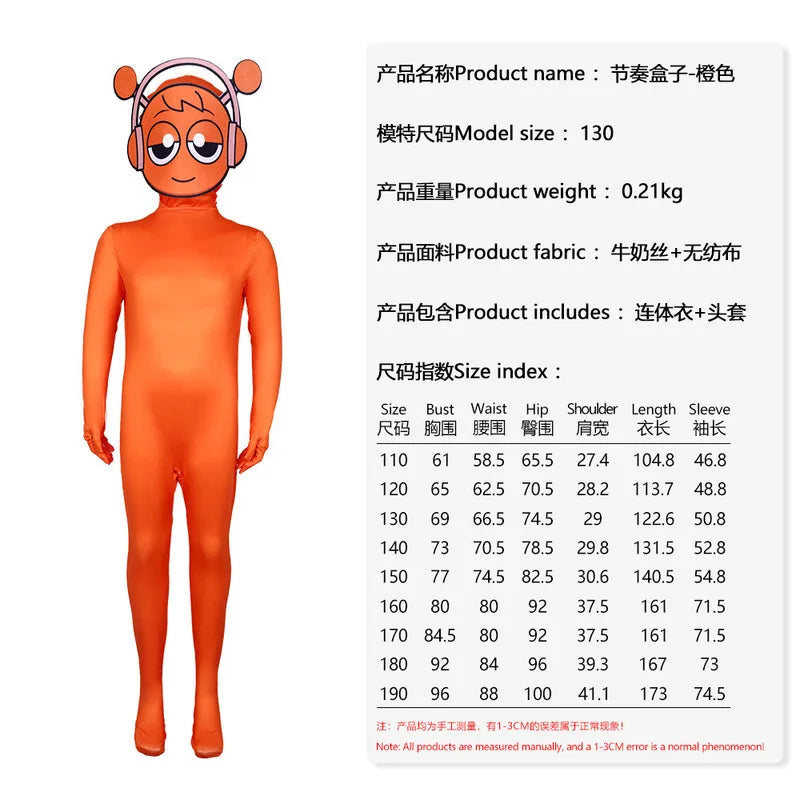 Sprunki Jumpsuit Sprunki Cosplay Costumes Sprunki Incredibox Cosplaly Jumpsuit For Kids Adults Clothing Sprunki Wenda  Cosplay