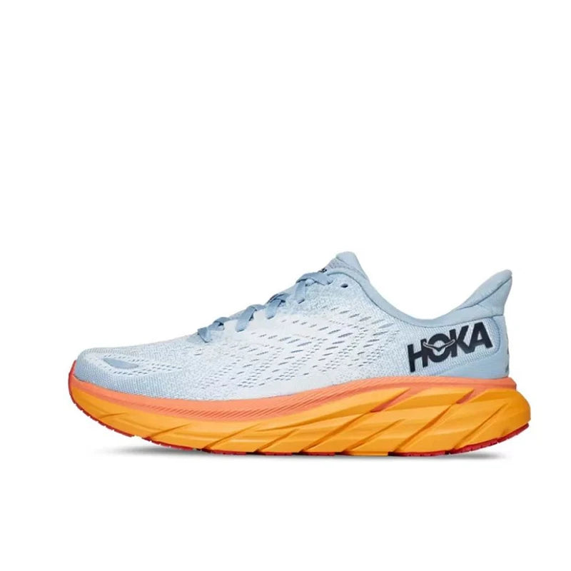 New Hoka Clifton 8 Running Shoes Mens and Women's Lightweight Cushioning Marathon Absorption Breathable Highway Trainer Sneakers