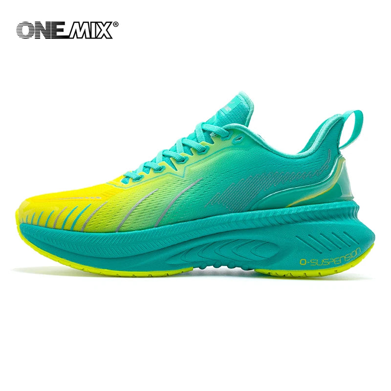 ONEMIX Motion Road Running Shoes for Men Air Cushion Outdoor Sport Trail Shoes Male Trainers Summer Jogging Shoes Women Sneakers