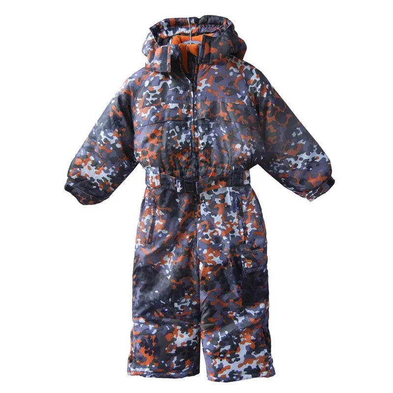 -30 Degree Children Ski Jumpsuit Winter Snowboard Jacket BoysGirls Outdoor Snow Suits Warm Waterproof Kids Ski Jacket TZ418