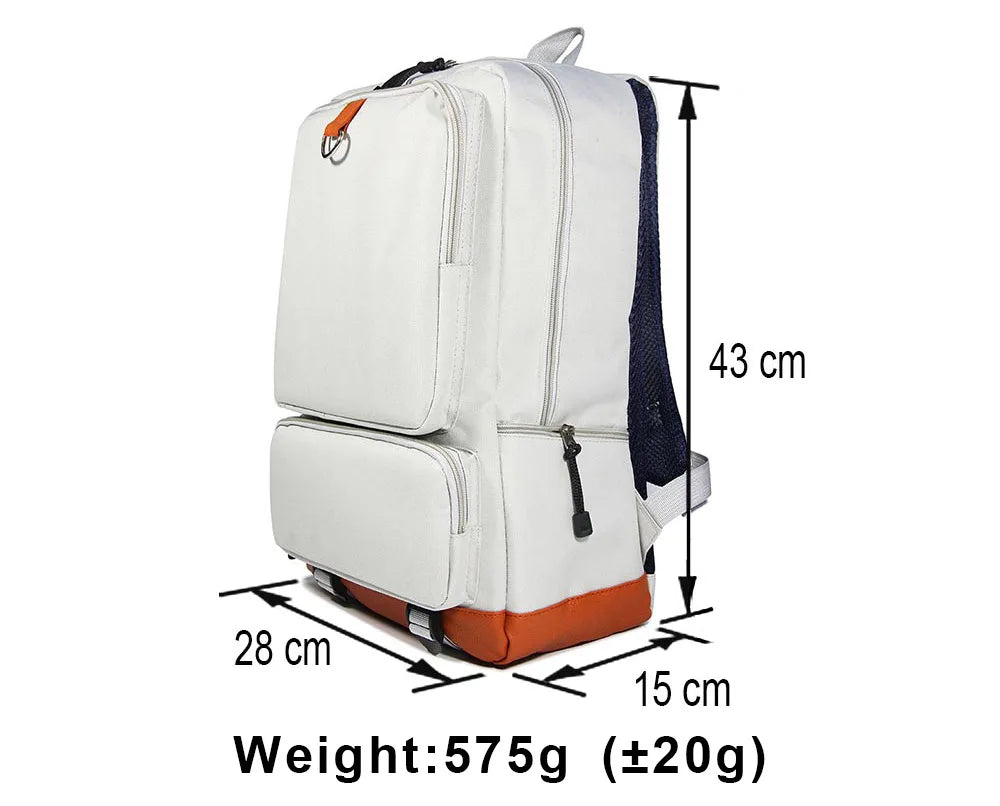 Onward Teenagers School Book Bag Shoulder Portable Backpack Men Women Travel Daily Rucksack Mochila