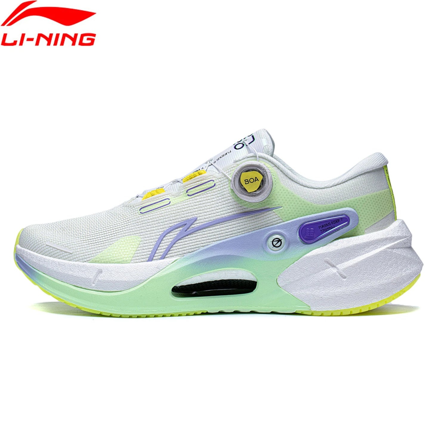 Li-Ning Xiao Zhan Men FURIOUS RIDER 7 PRO Stability Running Shoes CARBON FIBER PLATE BOOM FIBER Sneakers