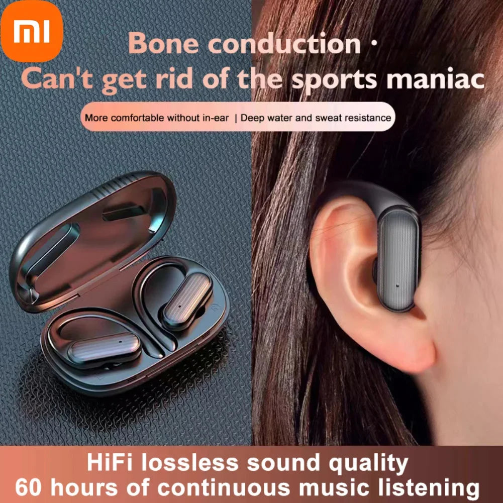 Xiaomi Bluetooth Earphones A520 Wireless Headphone Touch Control HiFI Stereo Waterproof EarHook Sport Bluetooth Headset with Mic