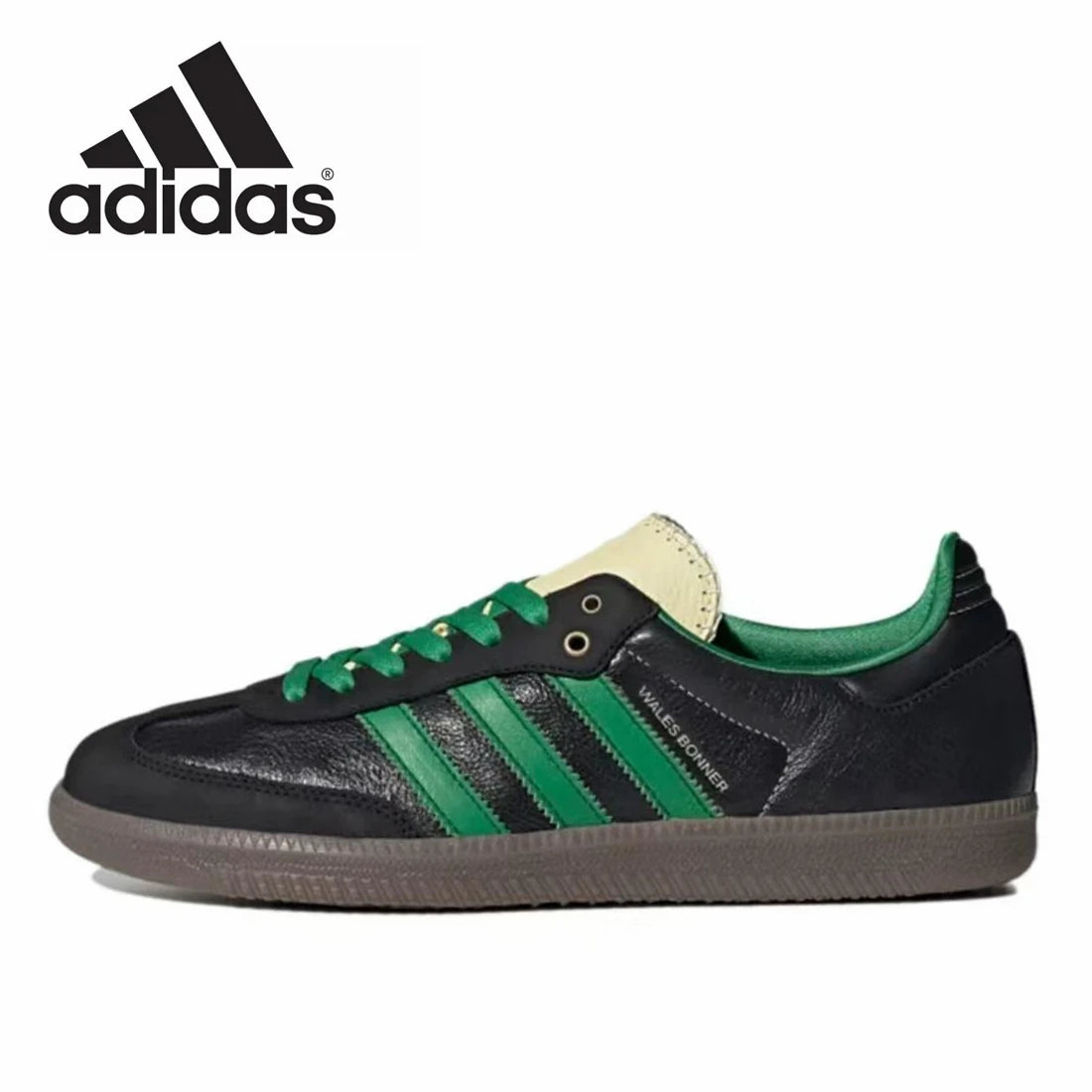 Adidas - German Samba Pony Welsh Bonner Leopard Pattern Training Shoes, Retro Multi functional Sports and Casual Gazelle Shoes