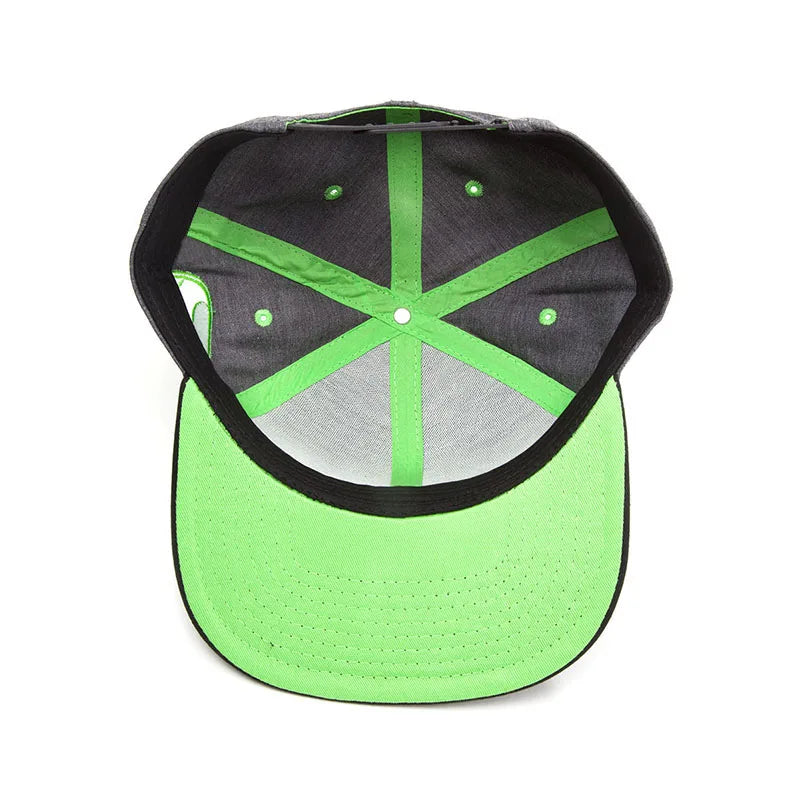 PANGKB Cartoon Snapback Hat Frog Adults Outdoor Travel Hip Hop Headwear Sports Sun Baseball cap Gorras