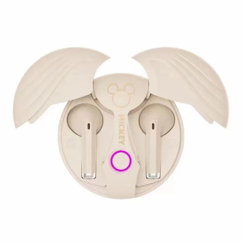 Disney Angel's Wings Mickey Mouse Bluetooth Music Headphones Wireless Super Long Battery Life Hifi Tone Quality Noise Reduction