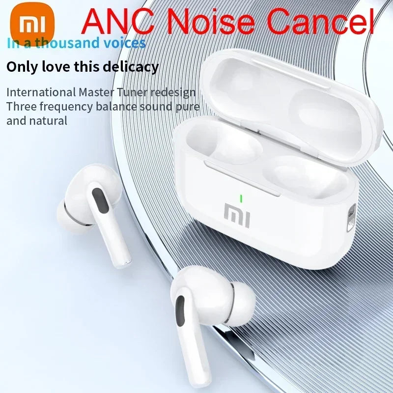 Xiaomi Mijia Wireless Headphones TWS ANC Noise Cancelling Earbud HIFI Stereo Sound Headset Bluetooth Earphones for Phone Android